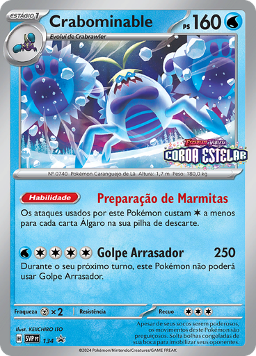 Crabominable (Reverse Holo)