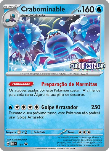 Crabominable (Reverse Holo)