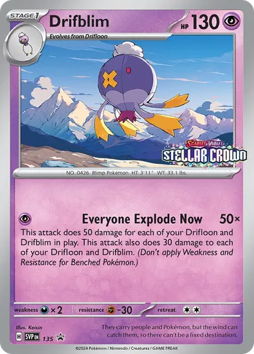 Drifblim (Reverse Holo)
