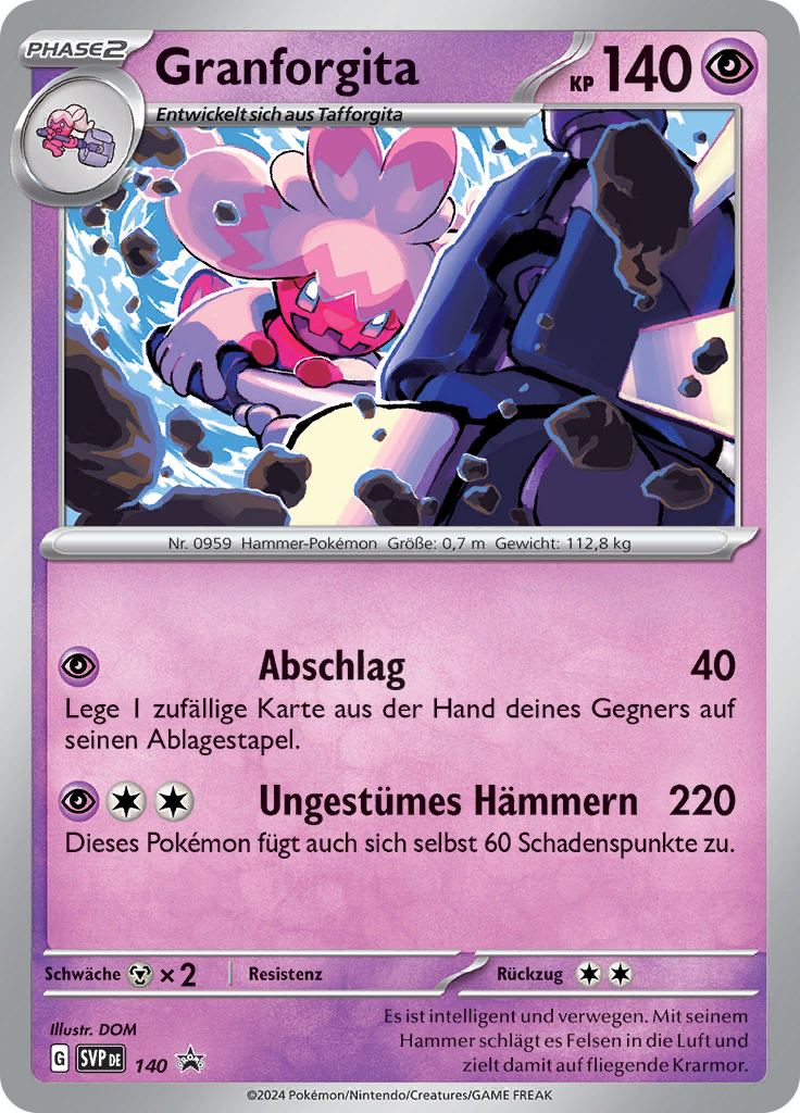 Granforgita (Reverse Holo)