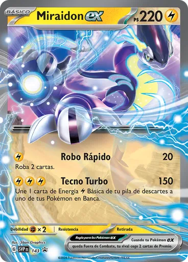 Miraidon ex (Reverse Holo)