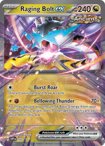 Raging Bolt ex (Reverse Holo)
