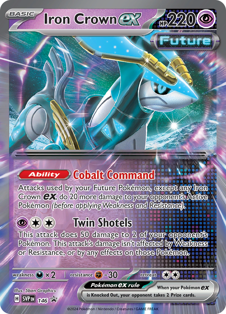 Iron Crown ex (Reverse Holo)
