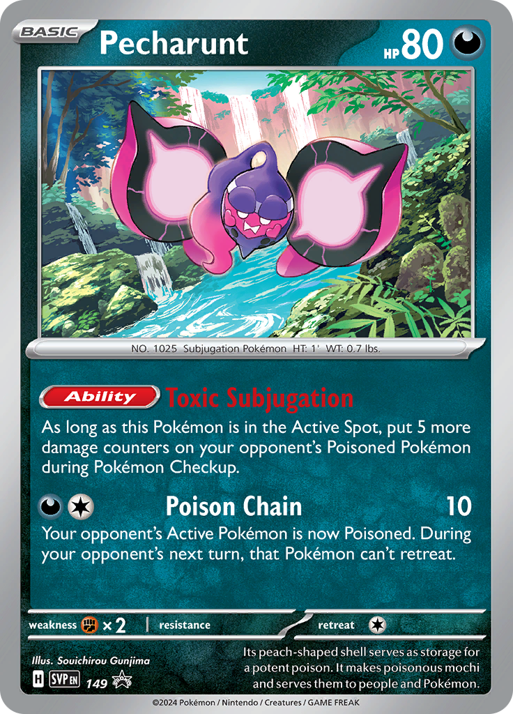 Pecharunt (Reverse Holo)