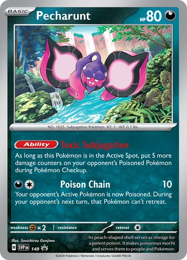 Pecharunt (Reverse Holo)