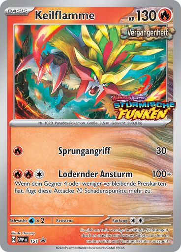 Keilflamme (Reverse Holo)