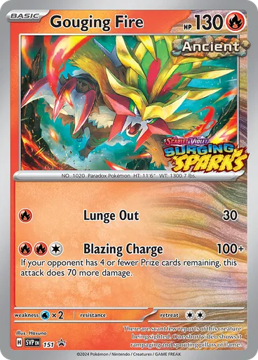 Gouging Fire (Reverse Holo)