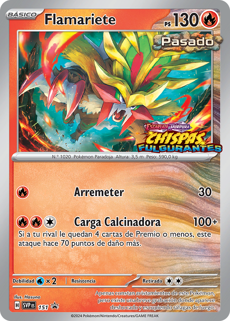 Flamariete (Reverse Holo)
