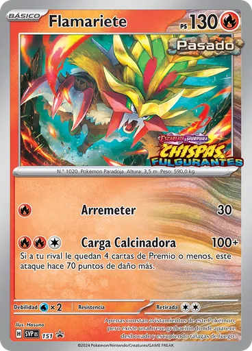 Flamariete (Reverse Holo)