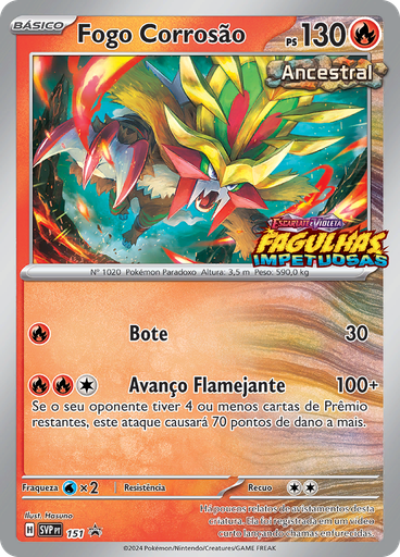 Fogo Corrosão (Reverse Holo)