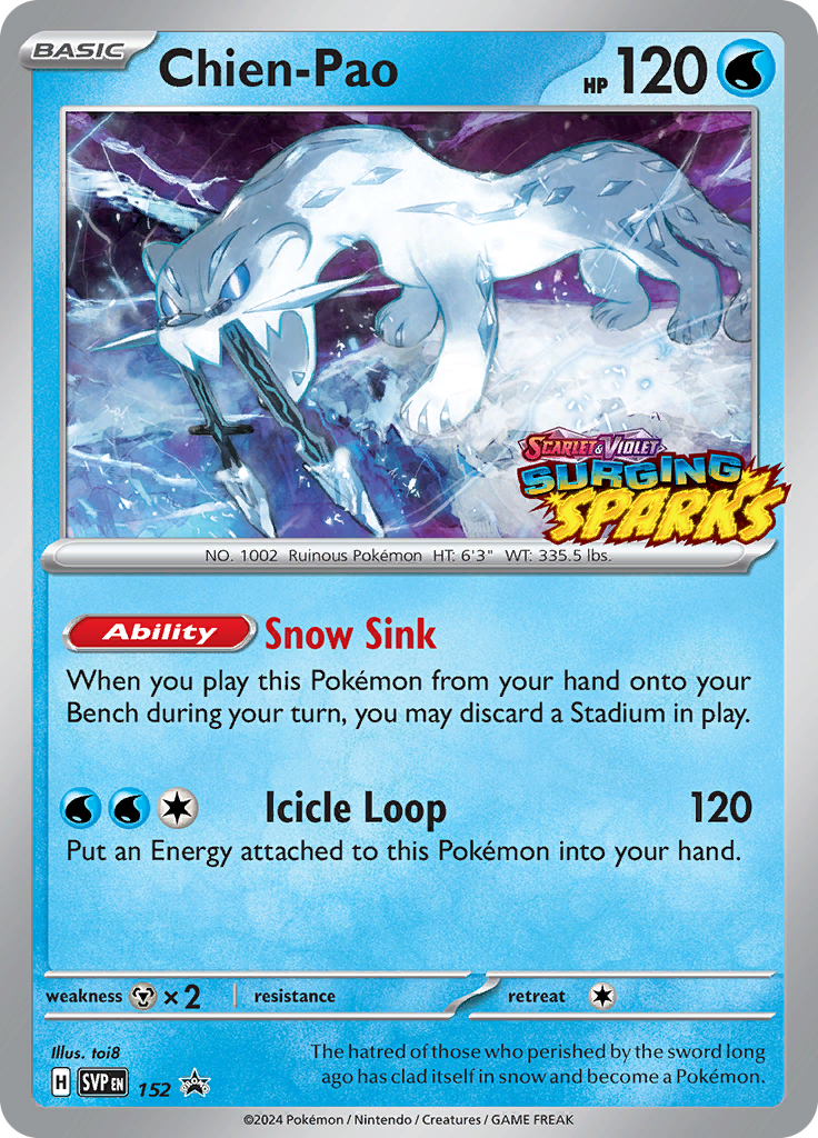 Chien-Pao (Reverse Holo)