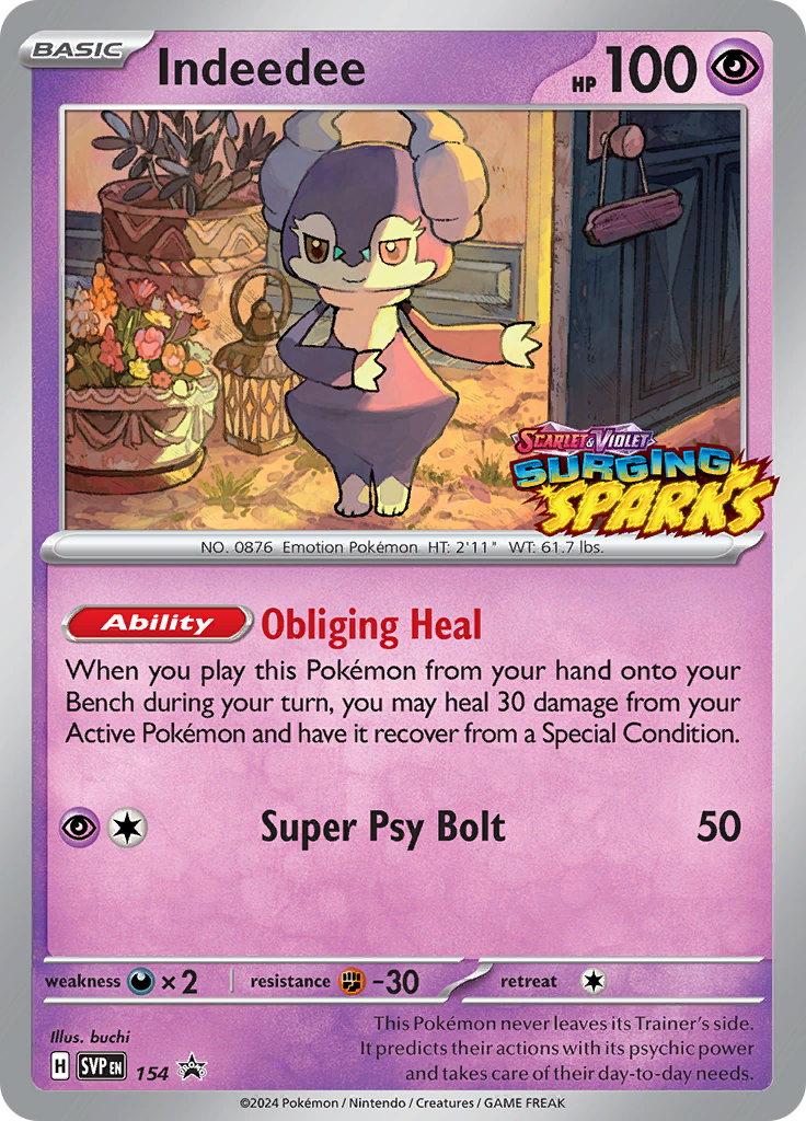 Indeedee (Reverse Holo)