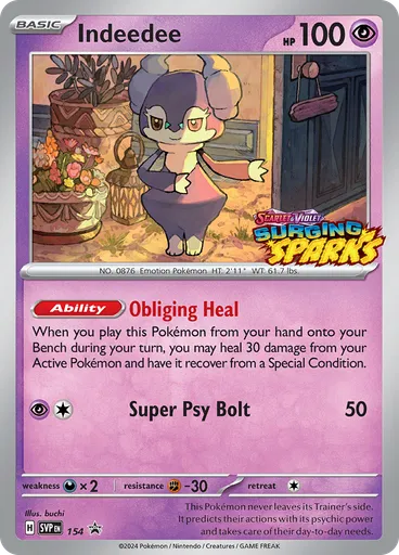 Indeedee (Reverse Holo)