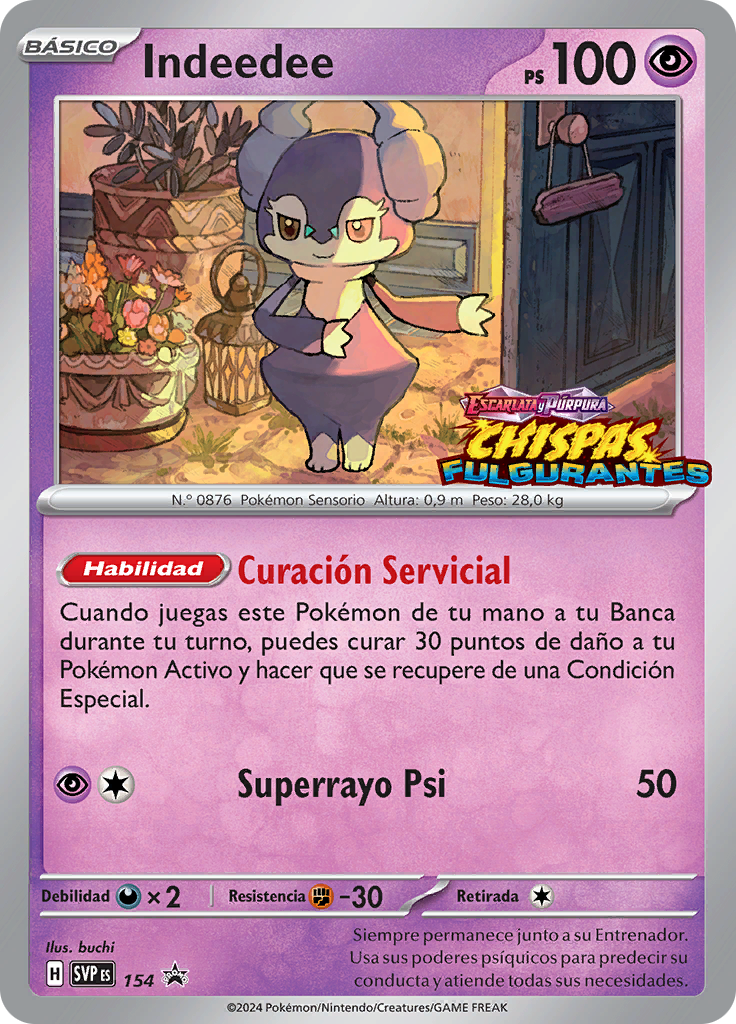 Indeedee (Reverse Holo)