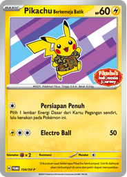 Pikachu Berkemeja Batik