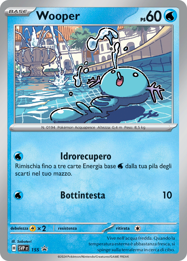 Wooper (Reverse Holo)