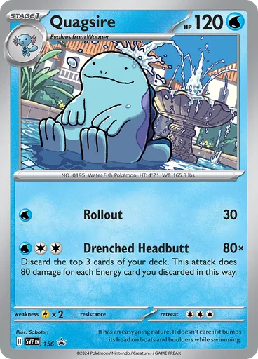 Quagsire (Reverse Holo)