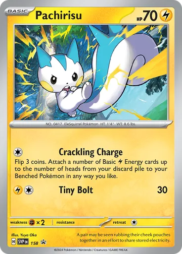 Pachirisu (Reverse Holo)