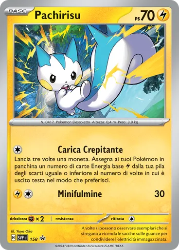 Pachirisu (Reverse Holo)