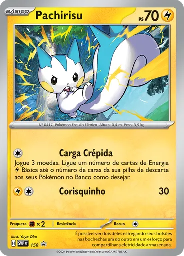 Pachirisu (Reverse Holo)
