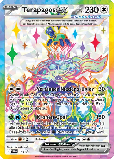 Terapagos-ex (Reverse Holo)