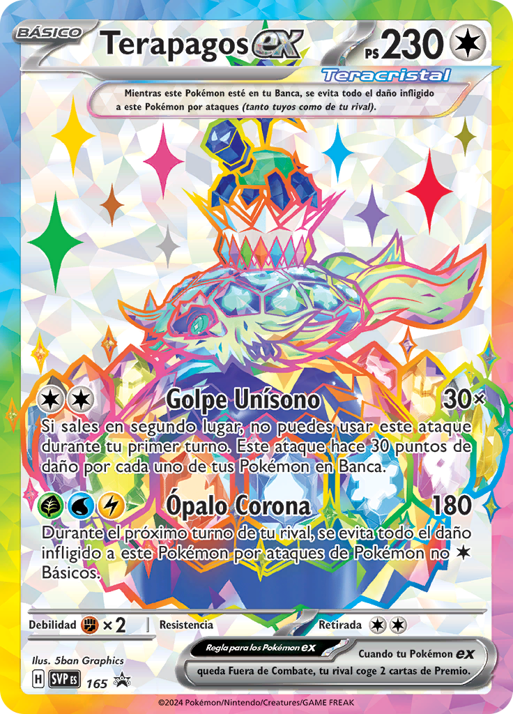 Terapagos ex (Reverse Holo)