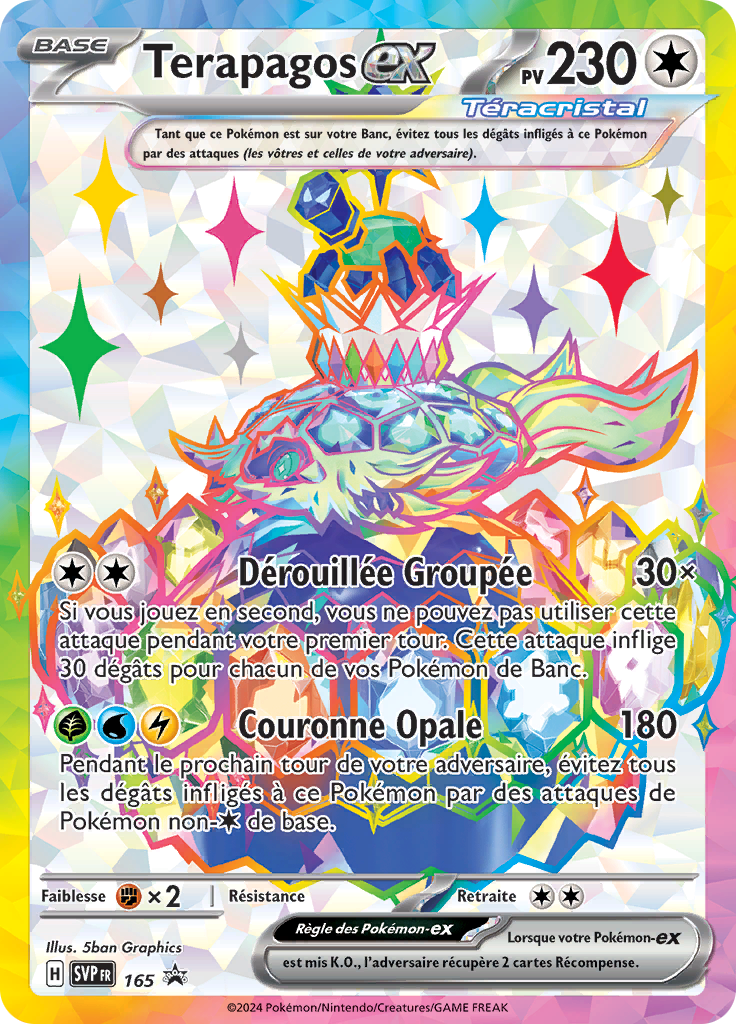 Terapagos-ex (Reverse Holo)