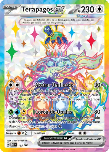 Terapagos ex (Reverse Holo)