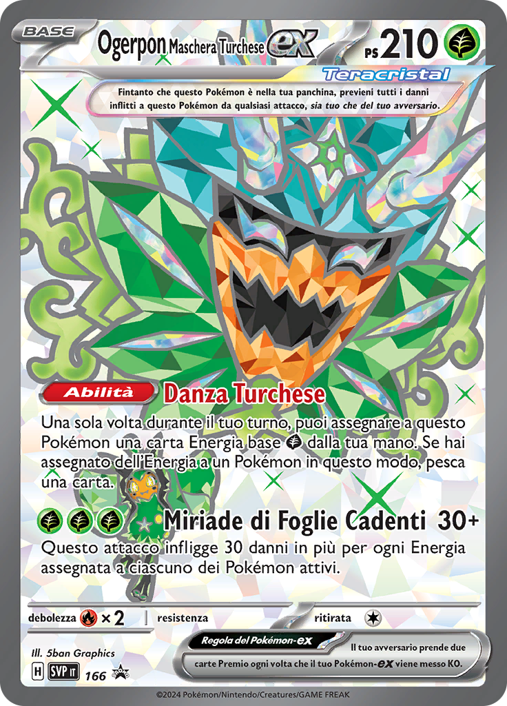 Ogerpon Maschera Turchese-ex