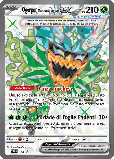 Ogerpon Maschera Turchese-ex