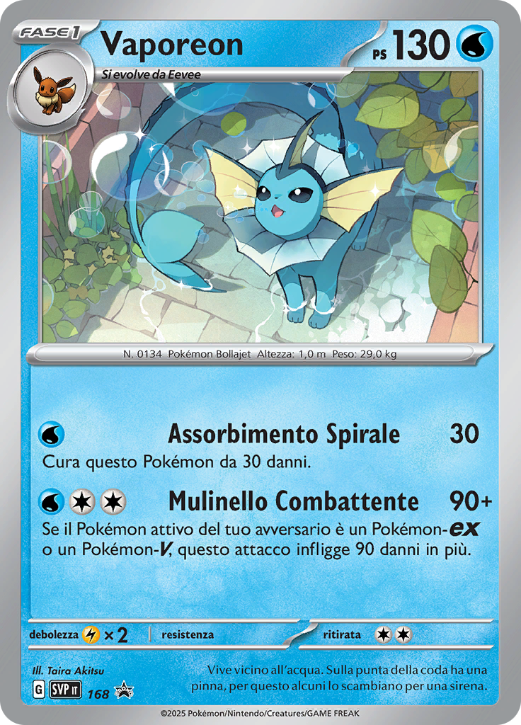 Vaporeon (Reverse Holo)