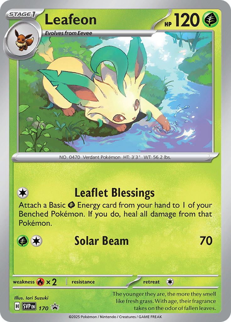 Leafeon (Reverse Holo)