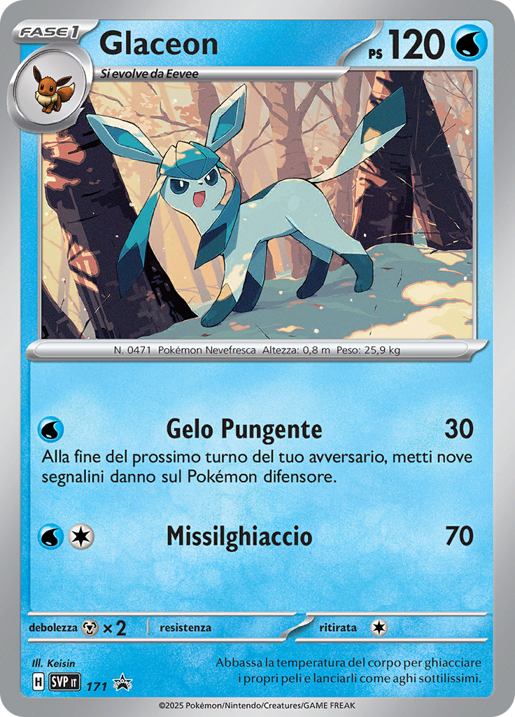 Glaceon (Reverse Holo)