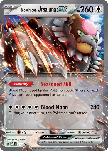 Bloodmoon Ursaluna ex (Reverse Holo)