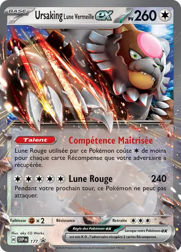 Ursaking Lune Vermeille-ex (Reverse Holo)