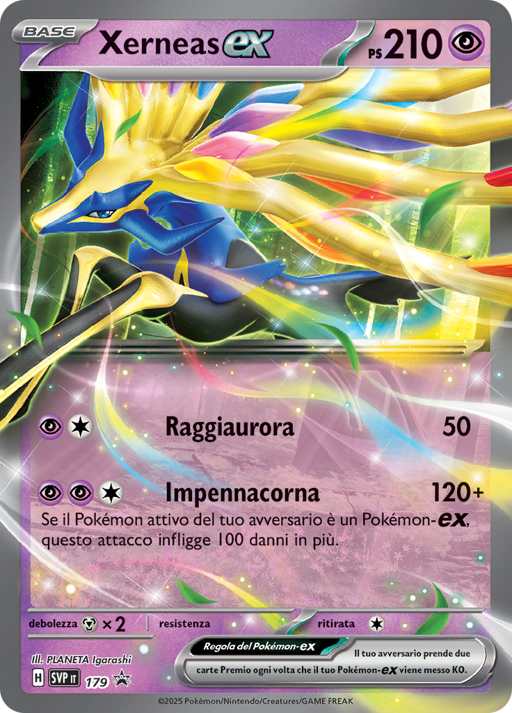 Xerneas-ex (Reverse Holo)