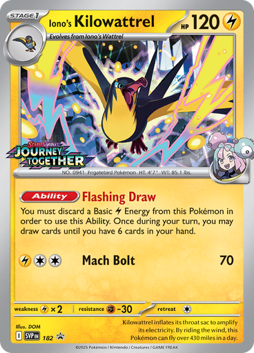 Iono's Kilowattrel (Reverse Holo)