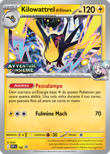 Kilowattrel di Kissara (Reverse Holo)