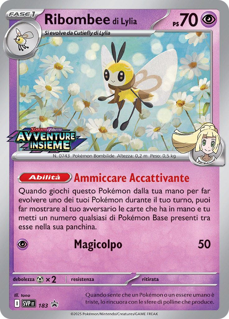 Ribombee di Lylia (Reverse Holo)