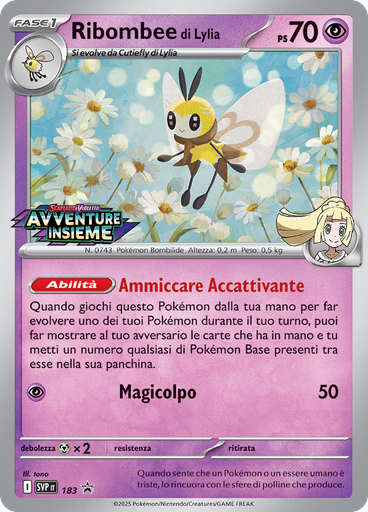 Ribombee di Lylia (Reverse Holo)