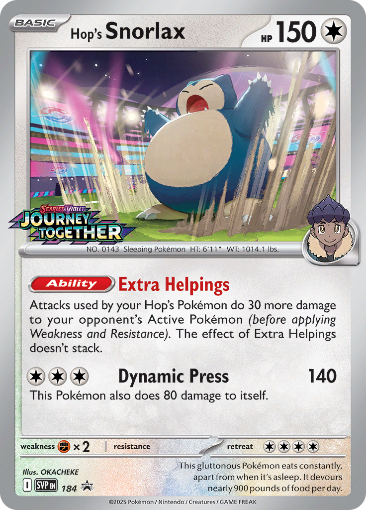 Hop's Snorlax (Reverse Holo)