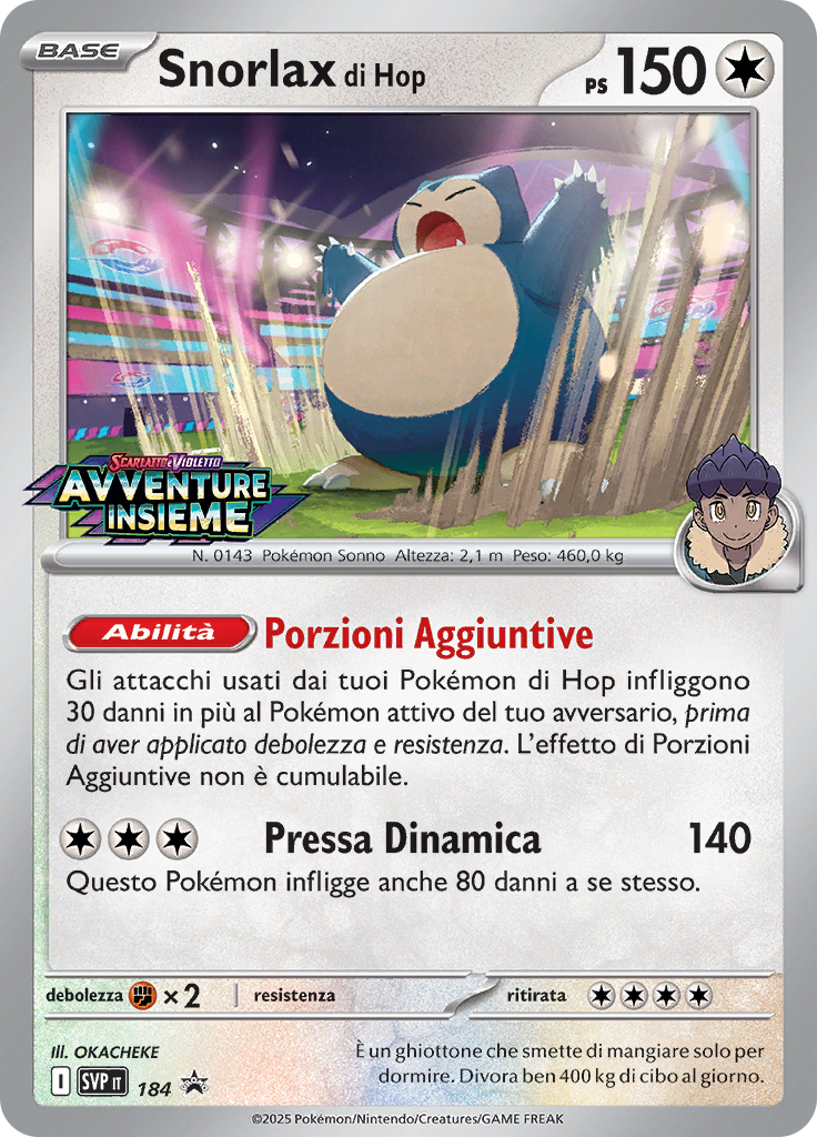 Snorlax di Hop (Reverse Holo)