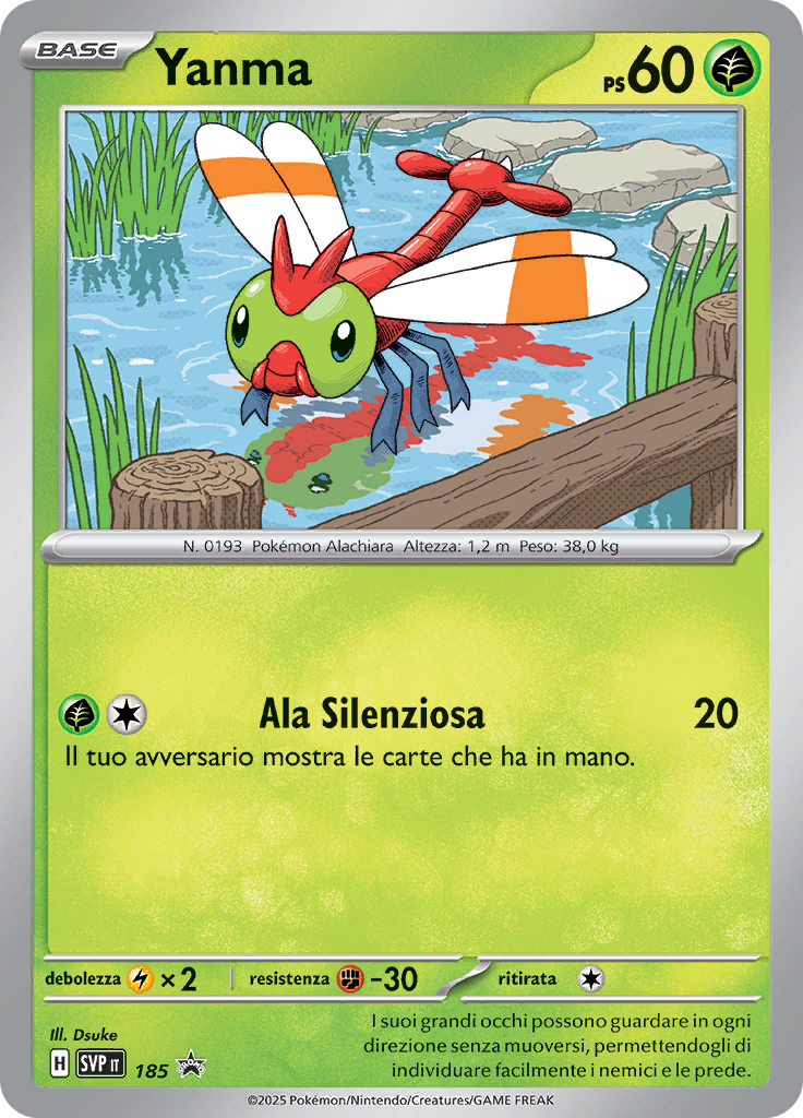 Yanma (Reverse Holo)