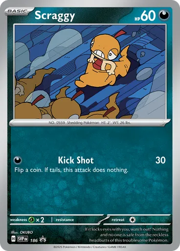 Scraggy (Reverse Holo)