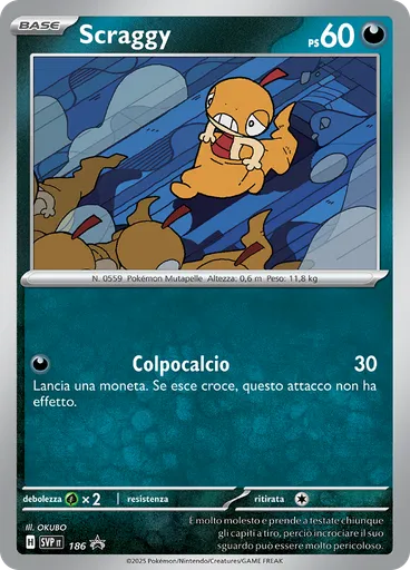 Scraggy (Reverse Holo)