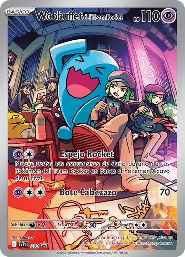 Wobbuffet del Team Rocket