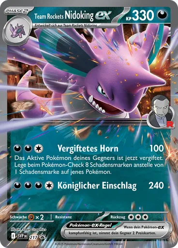Team Rockets Nidoking-ex