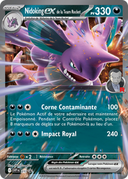 Nidoking-ex de la Team Rocket