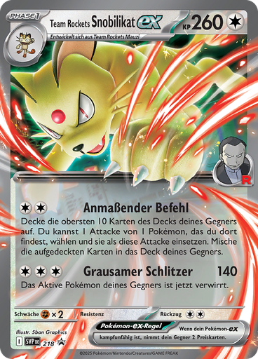 Team Rockets Snobilikat-ex
