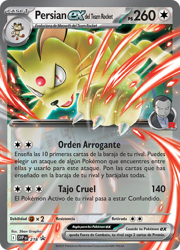 Persian ex del Team Rocket